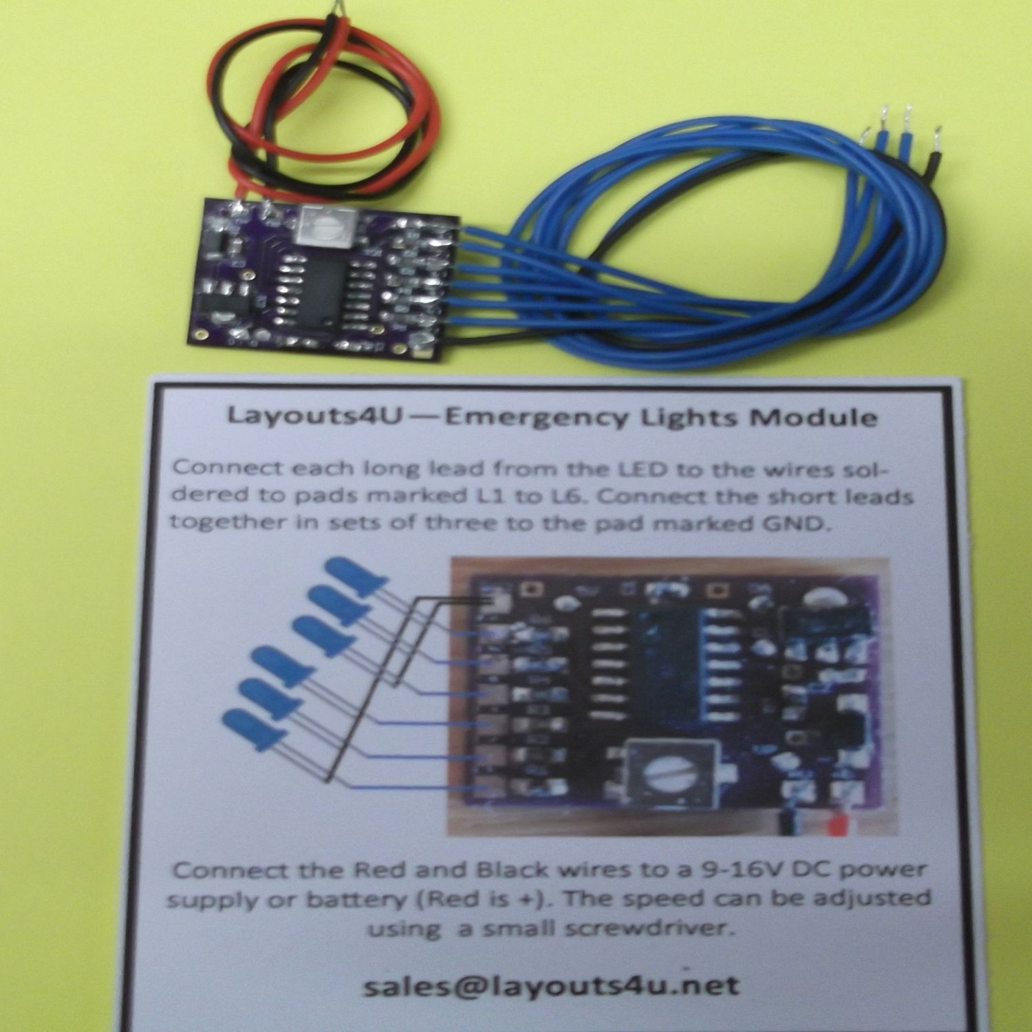 Emergency Lights Module